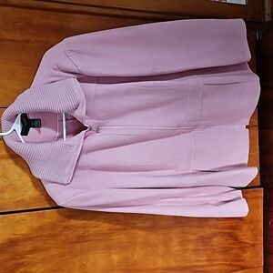 Pink wool jacket